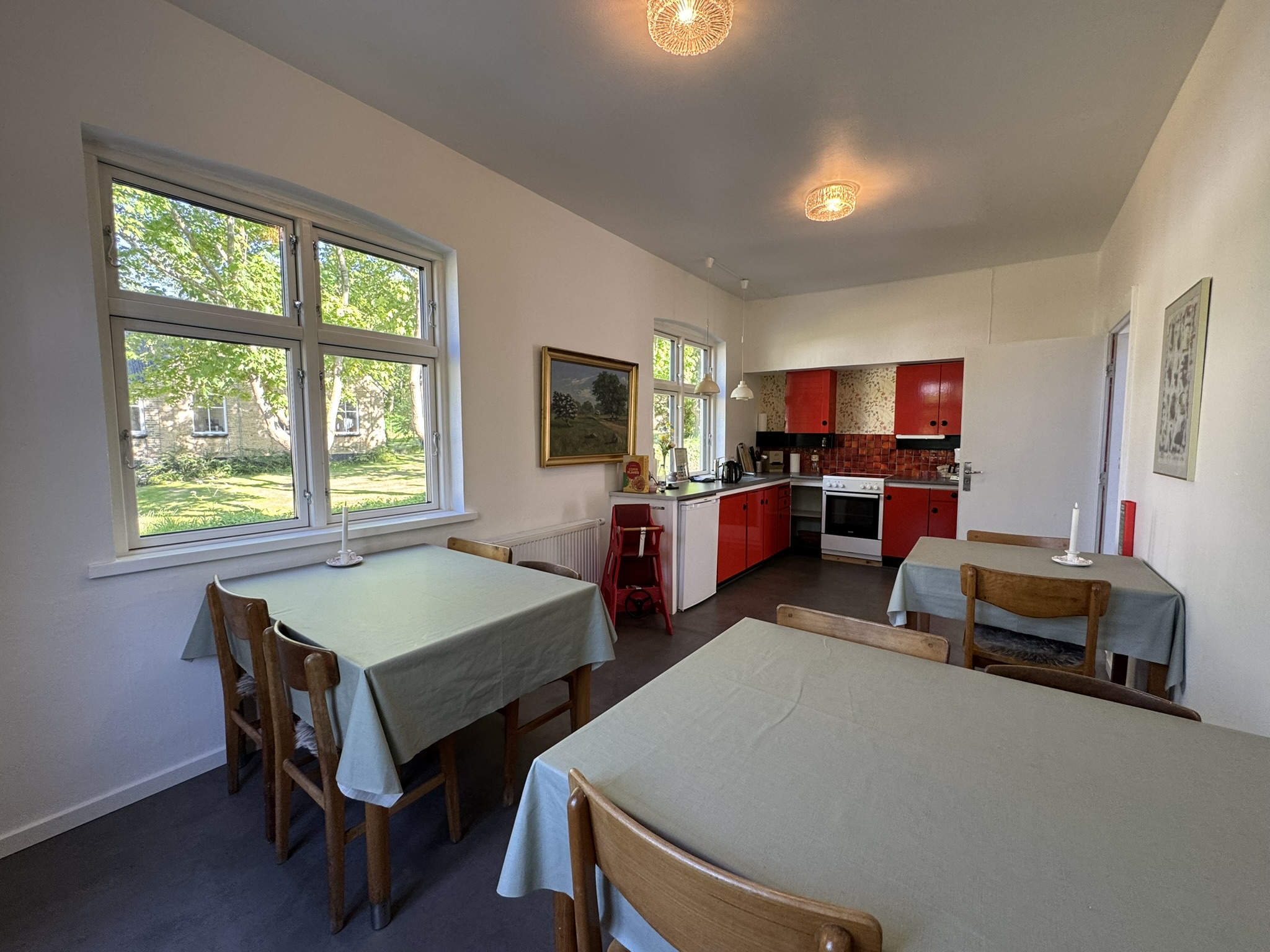 Køkkenets spiseområde