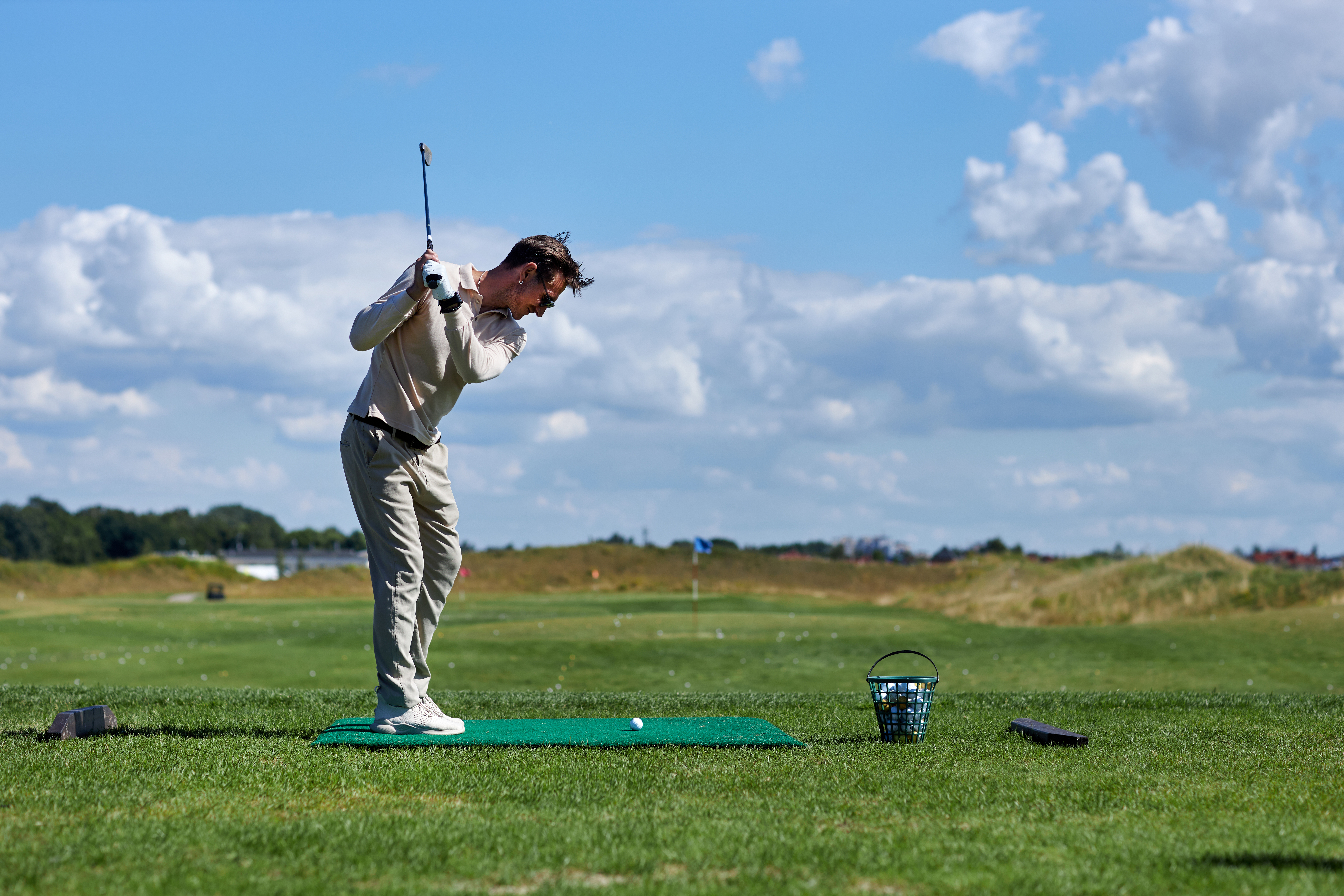 Golf med udsigt over Kattegat